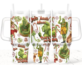 Grinch - 40oz Tumbler