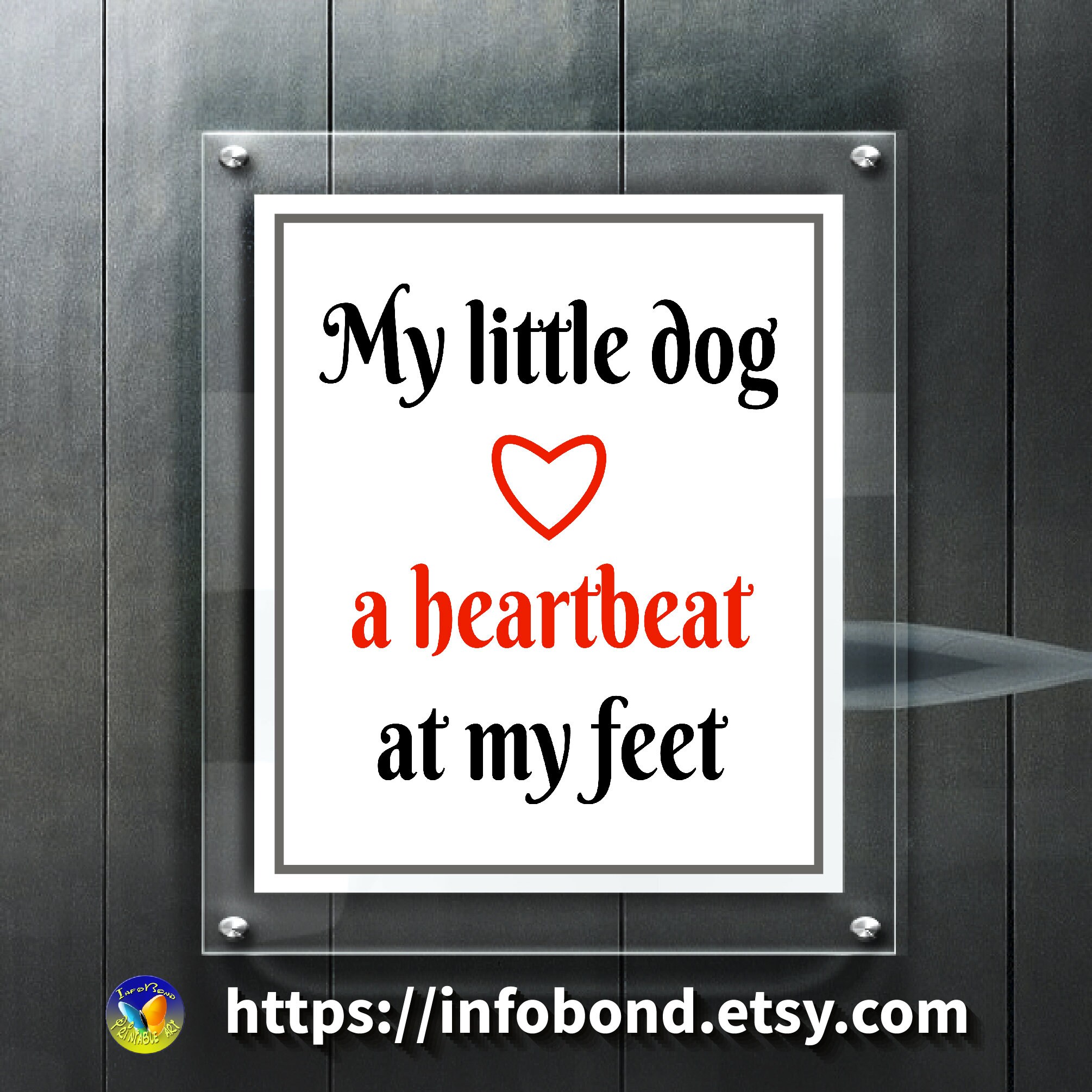 DOG LOVER PRINTABLE Dog sayings Dog decor Children's | Etsy