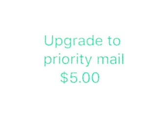 Upgrade to priority mail
