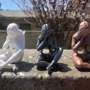 2 inches Bereavement Sculpture Empty Belly for child or pregnancy loss- Miscarriage Mother Child Father Child