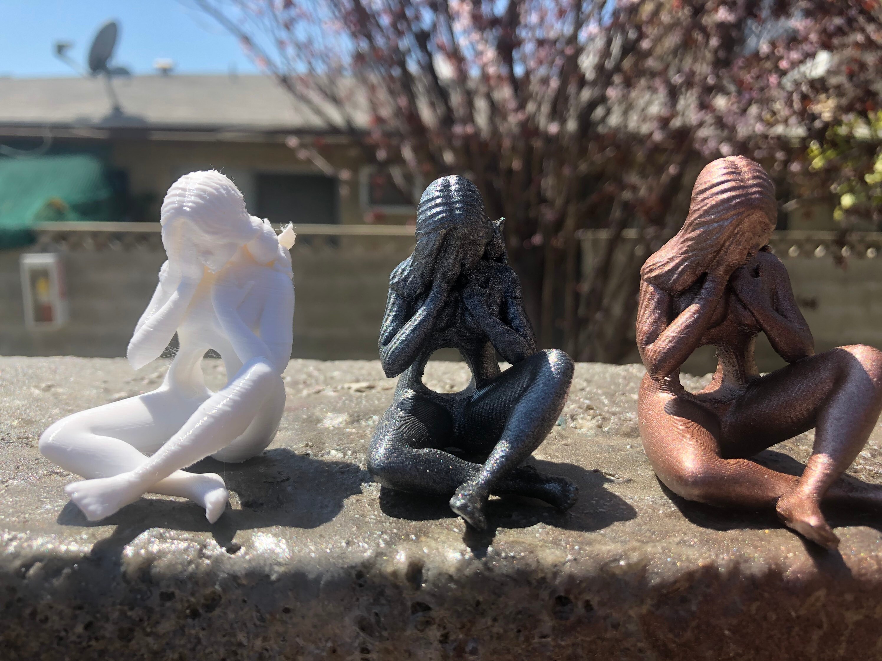 2 inches Bereavement Sculpture Empty Belly for child or pregnancy loss- Miscarriage Mother Child Father Child