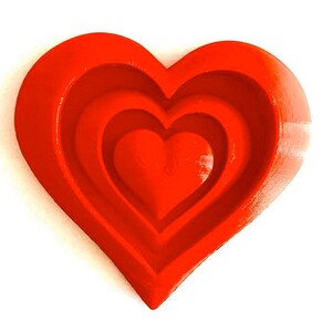 Triple Heart 2 Inches