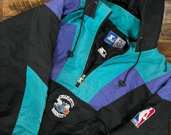 hornets starter pullover jacket