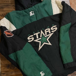 Vintage NHL Dallas Stars Pullover Warm Up Jacket
