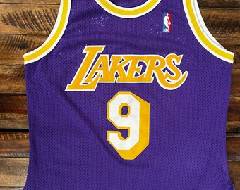 Champion LA Lakers Purple/Gold/White Nick Van Exel Jersey – Fly Vintage 87