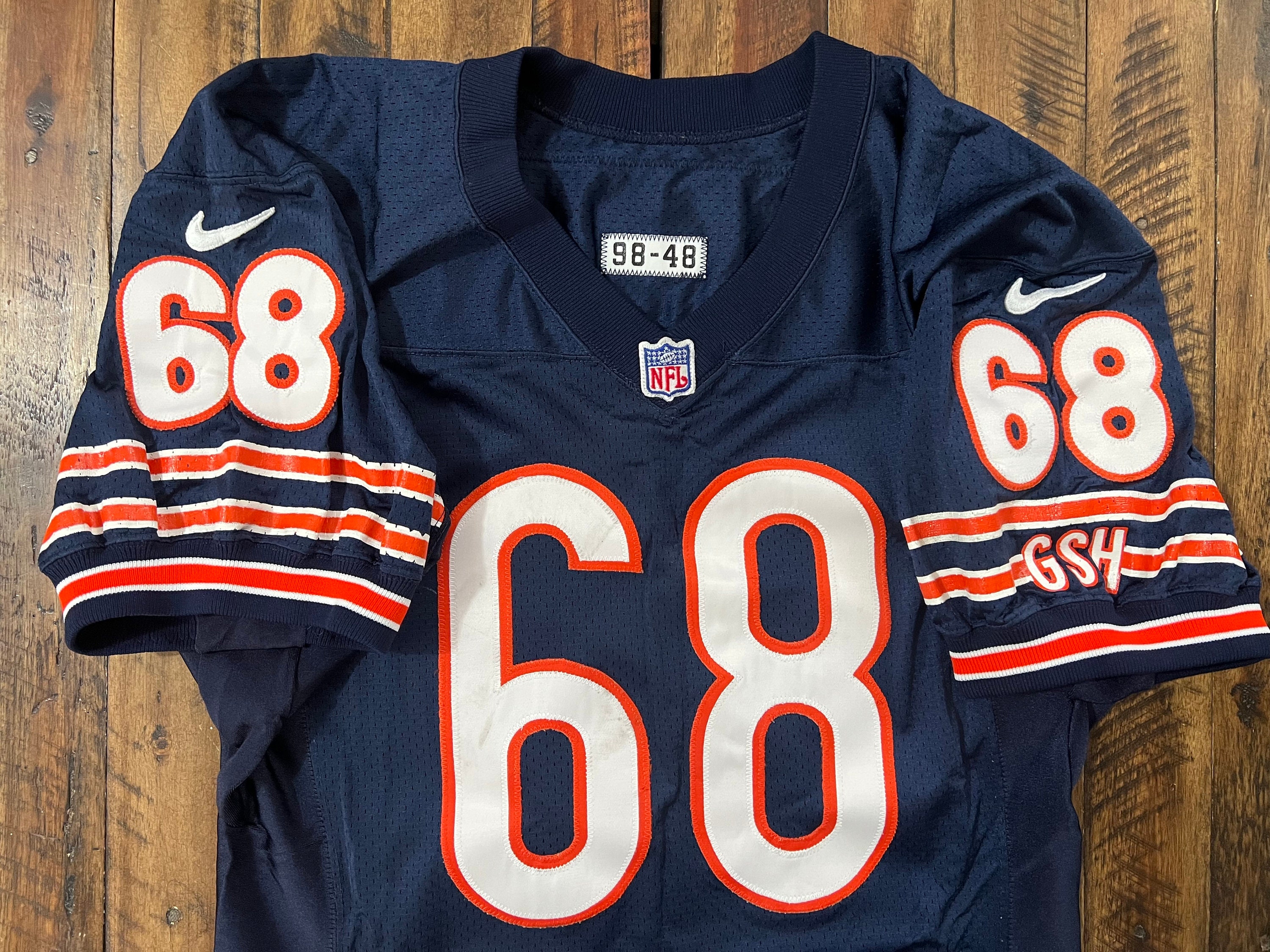 Used Chicago Bears Brian Urlacher Nike Jersey, Size XXL for Sale