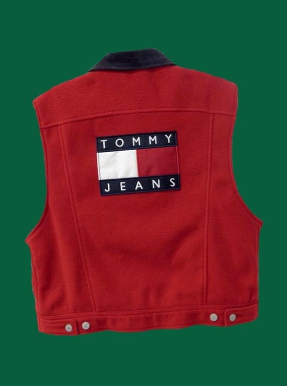 Vintage Tommy Jeans Fleece Vest