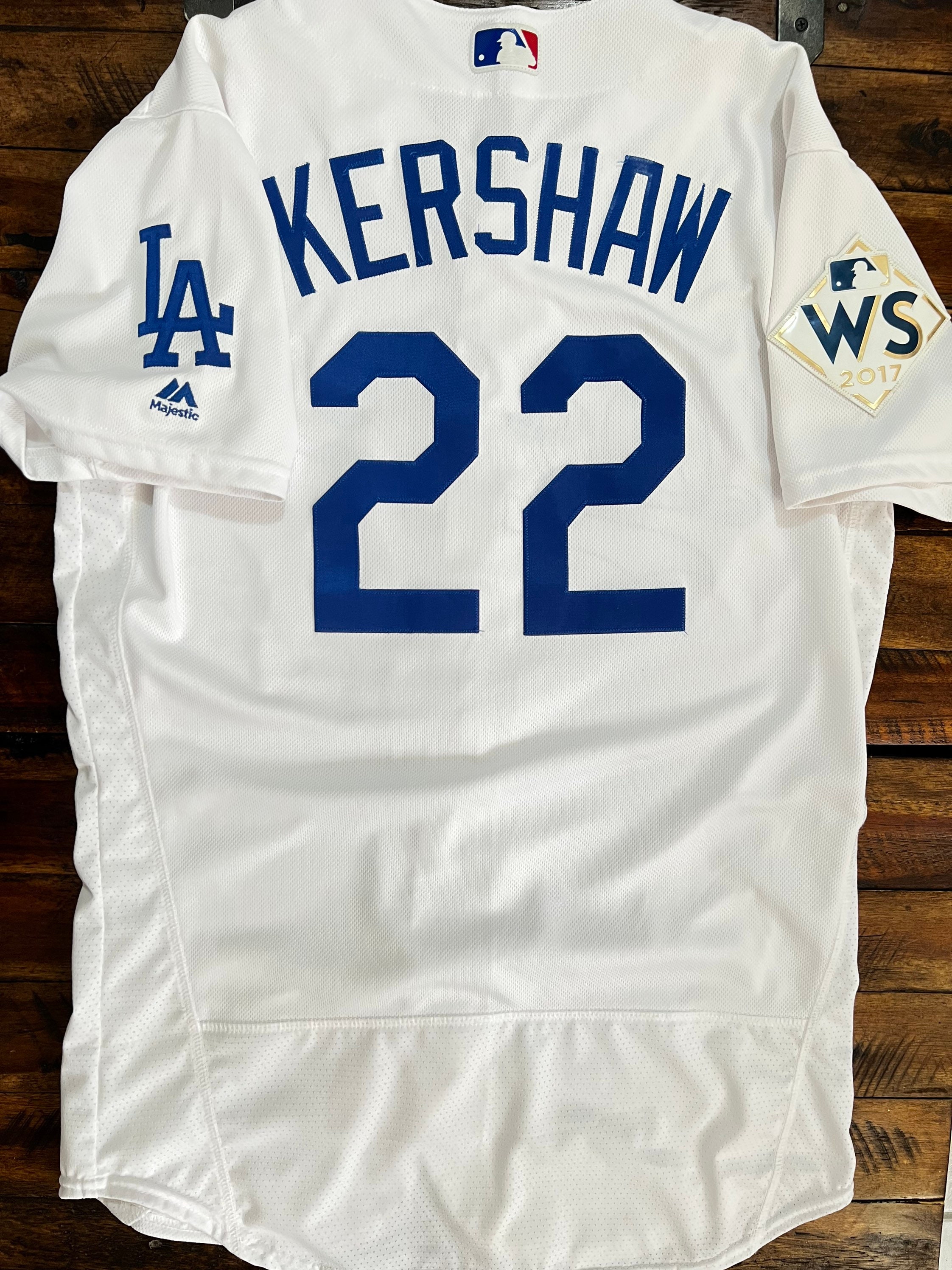 Los Angeles Dodgers Clayton Kershaw Authentic Pro Cut Jersey -  UK