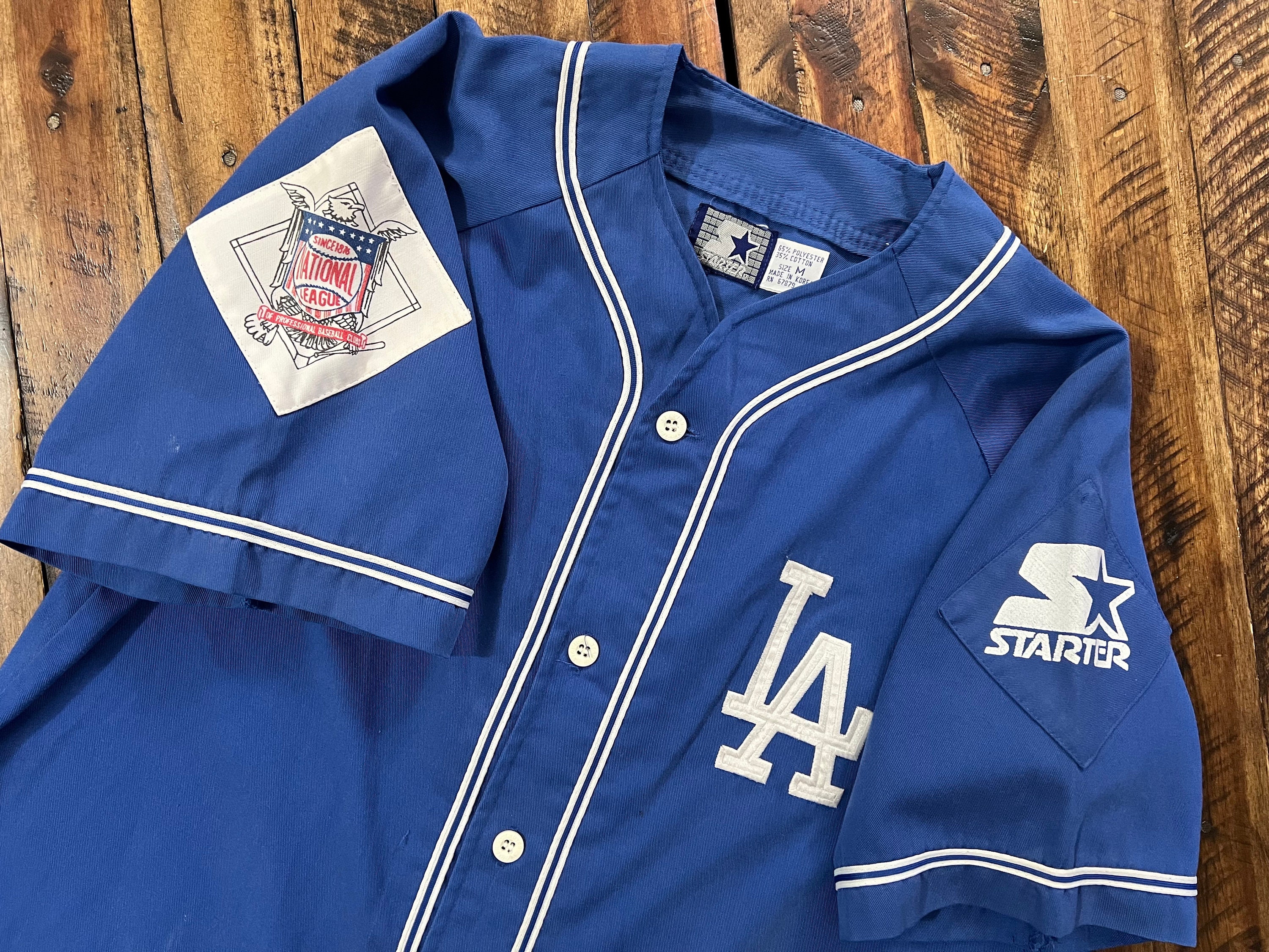 VintageClothingRadar Vintage 90s Los Angeles Dodgers Starter Jersey