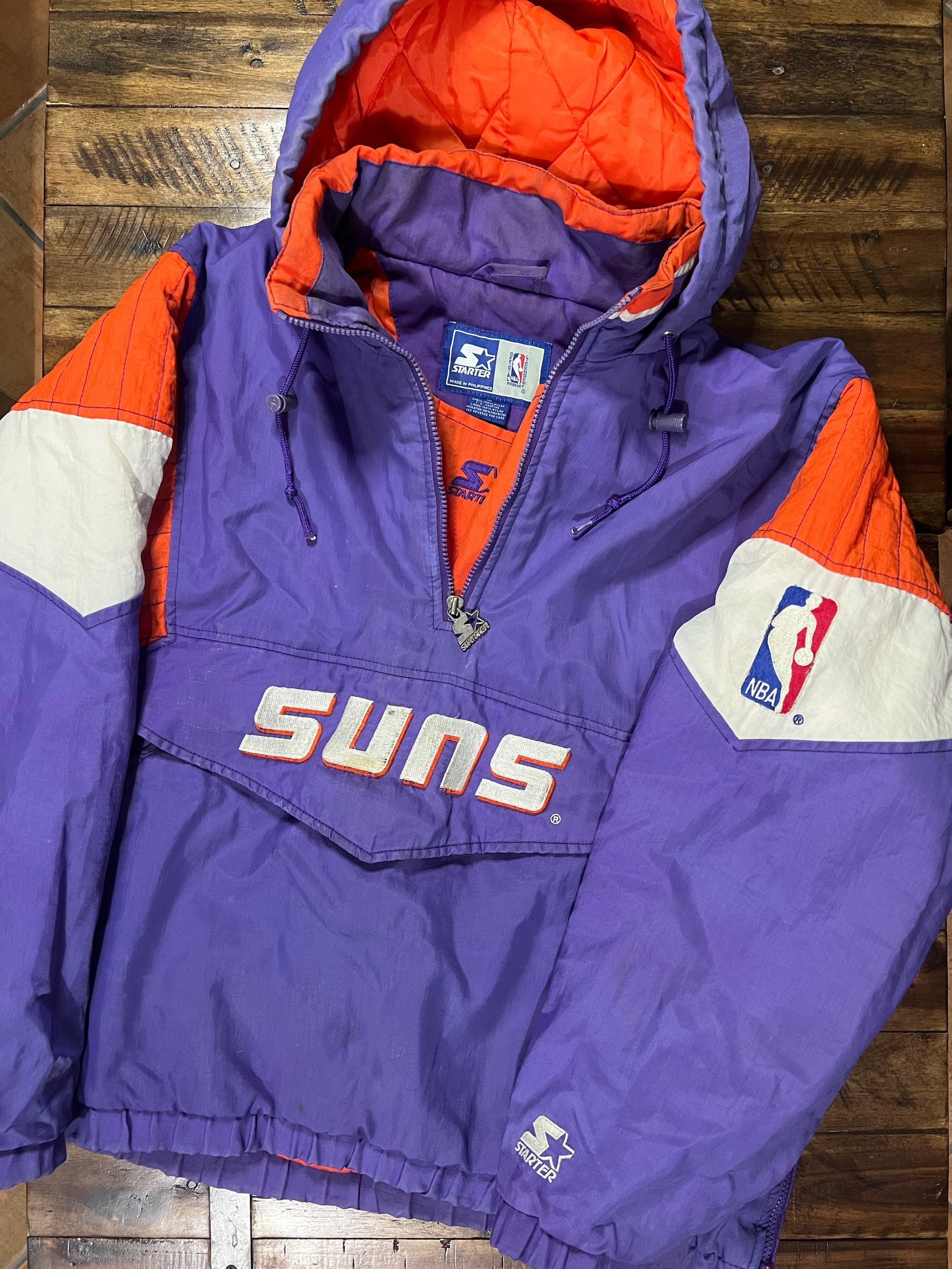 Vintage Phoenix Suns Starter Jacket With Hood