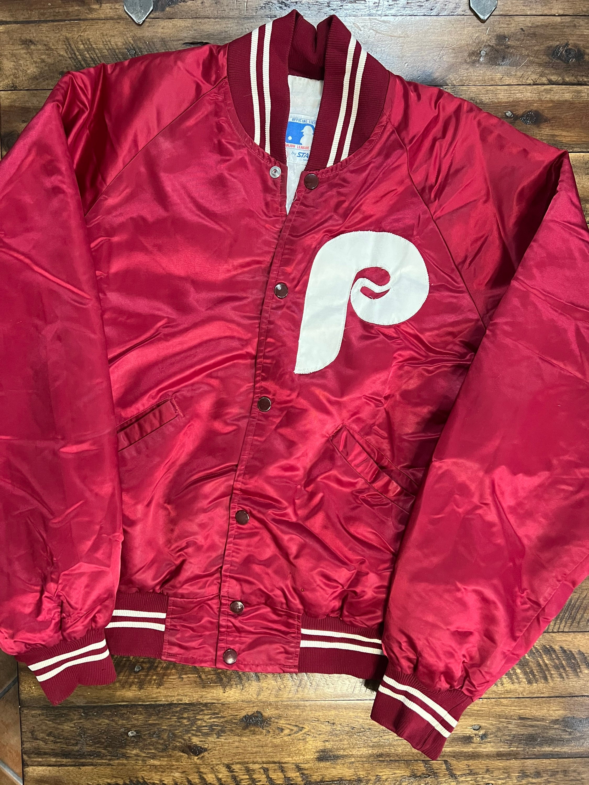 Philadelphia Phillies City Collection Lightweight Satin Jacket