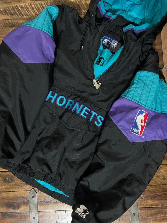 90s Charlotte Hornets Starter Jacket - 5 Star Vintage