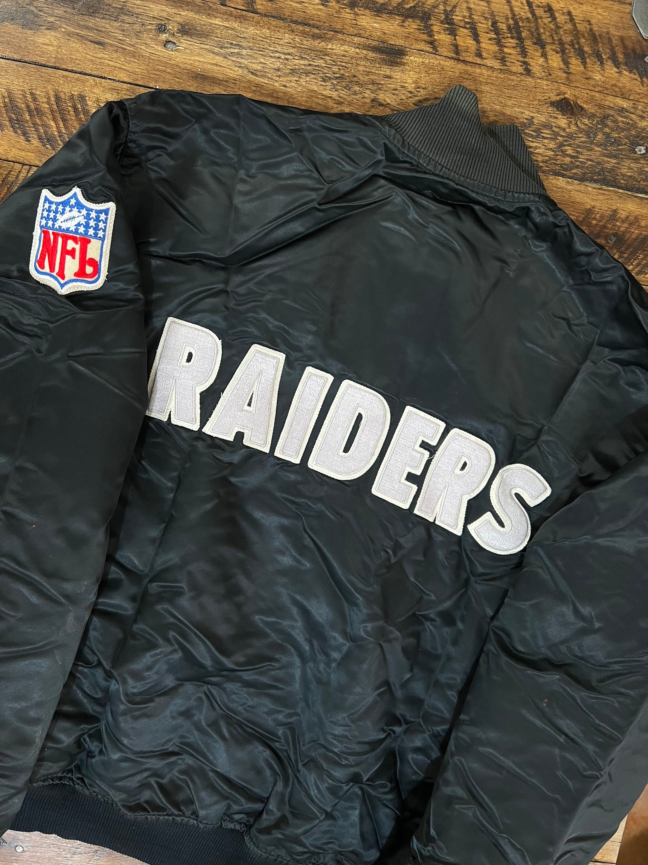 Oakland Raiders Starter Bomber Jacket 