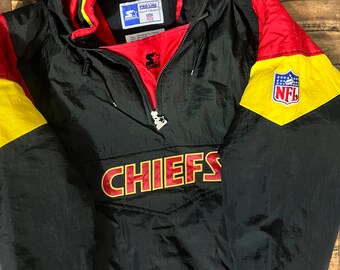 Vintage 90s Kansas City Chiefs Starter Jacket Etsy