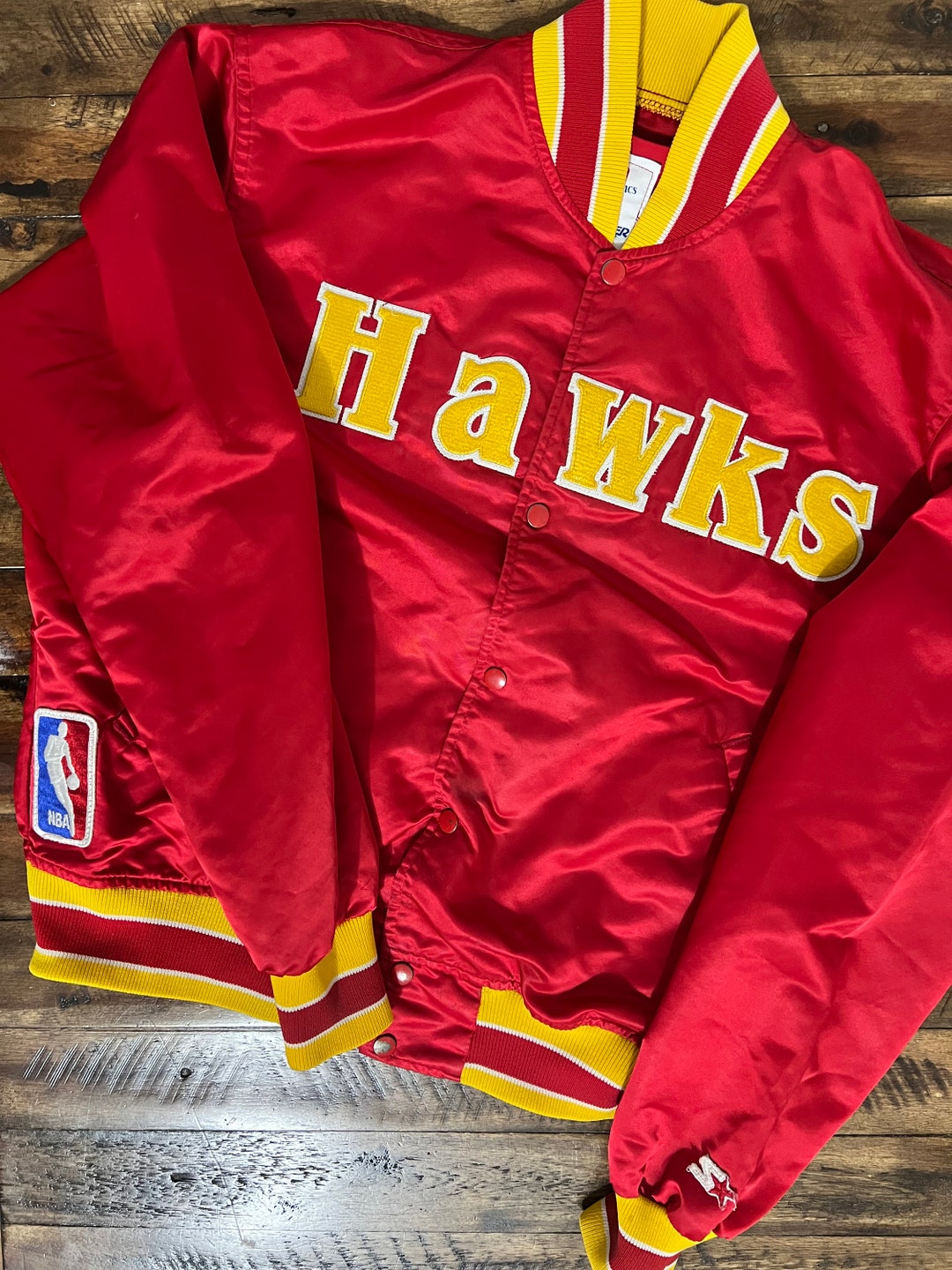 Atlanta hawks starter jacket outlet