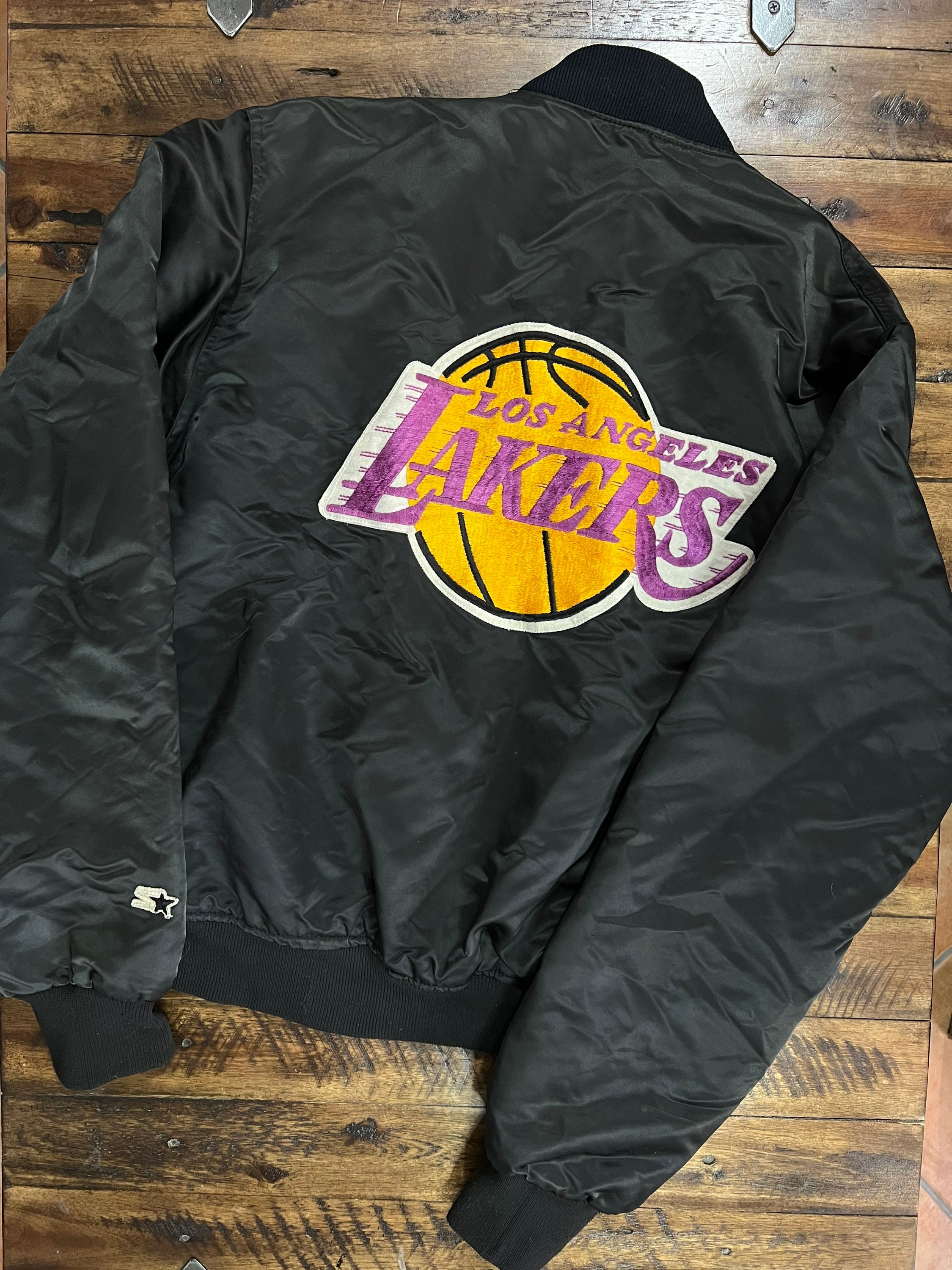 PRO STANDARD Los Angeles Lakers Remix Satin Bomber Jacket Men'