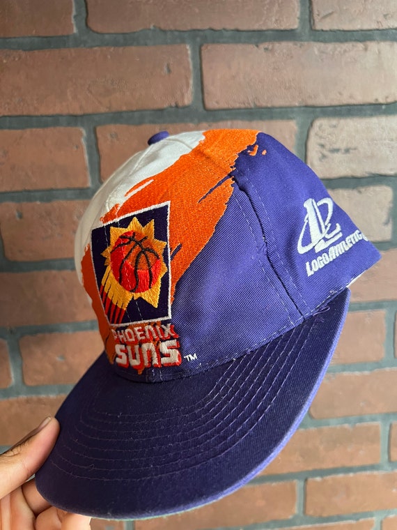 PHOENIX SUNS CLASSIC LOGO SNAPBACK HAT (UNIVERSITY BLUE)