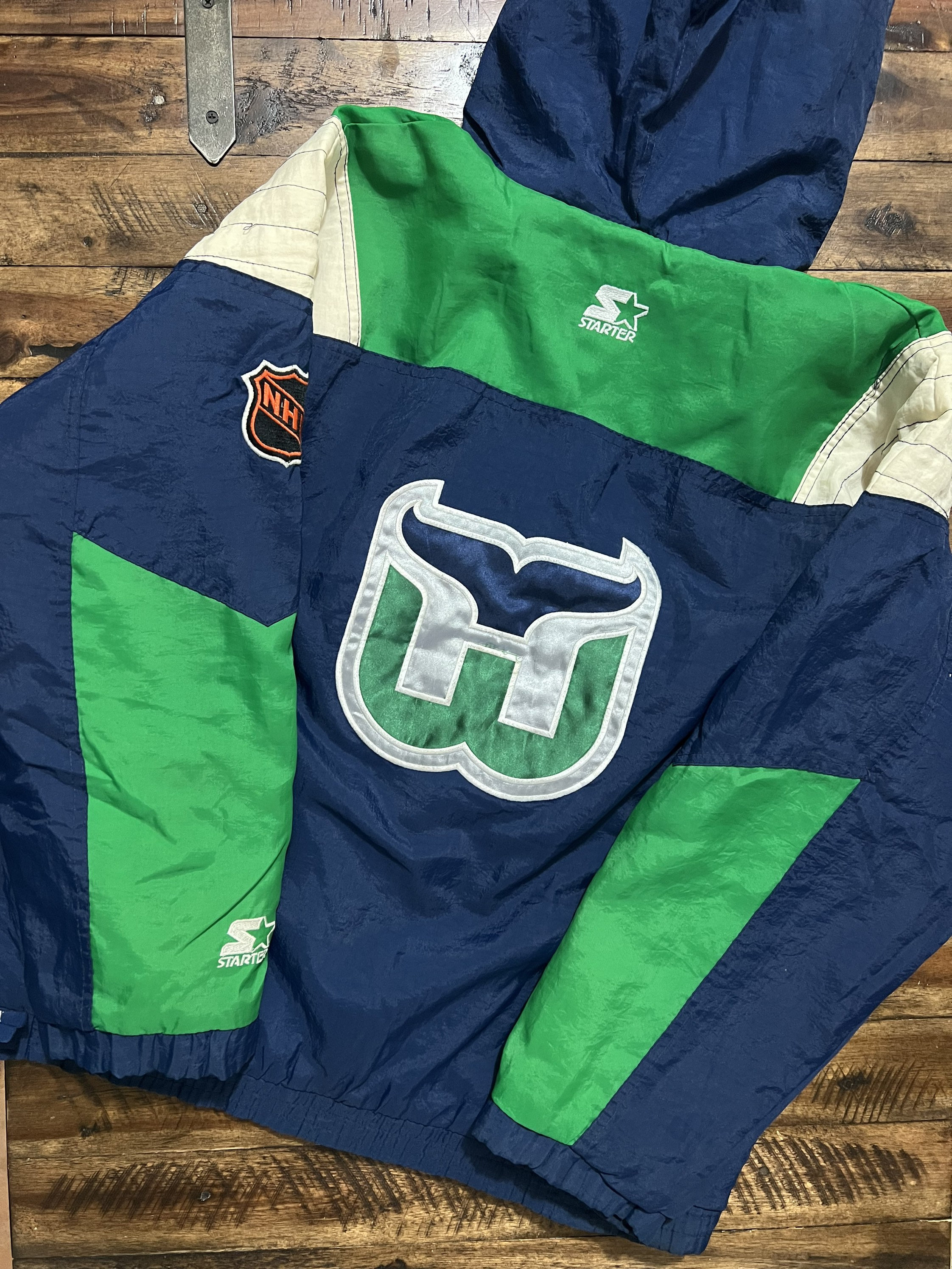 Hartford Whalers T- Shirt - Red Jacket