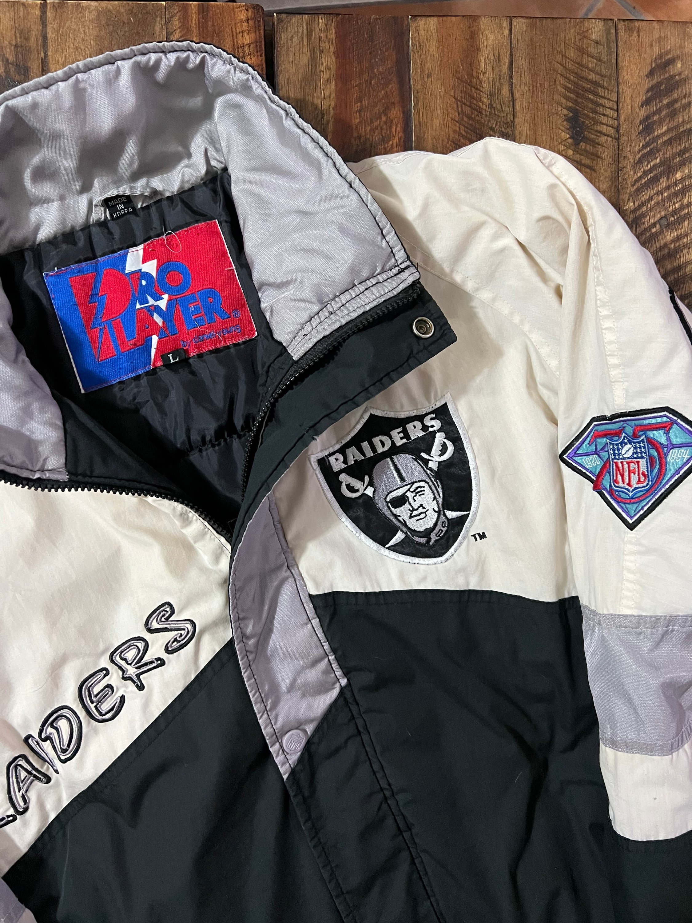 Vintage s Los Angeles Oakland Raiders Pro Player Jacket by   Etsy