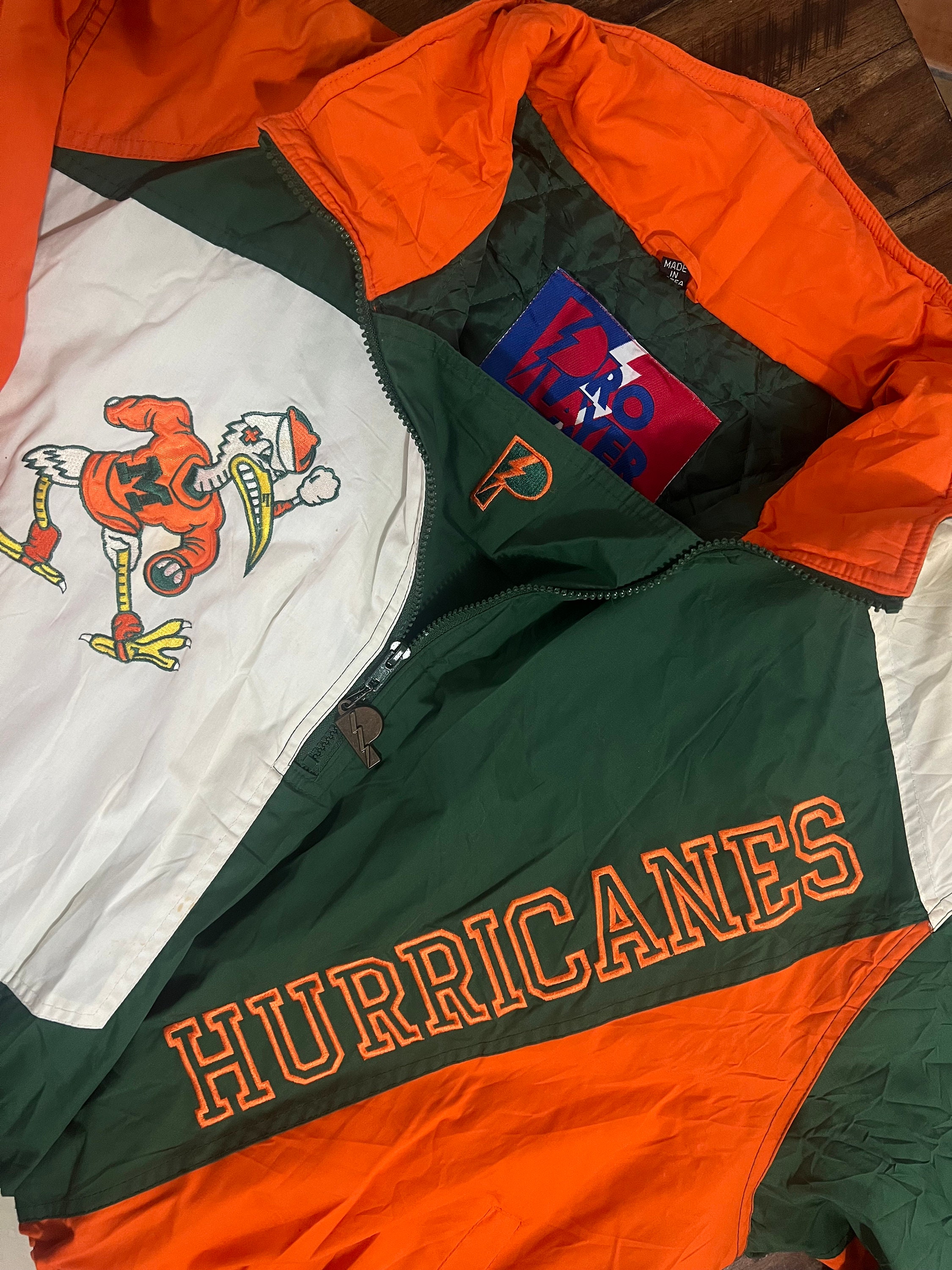 CustomCat Miami Hurricanes Vintage NCAA Crewneck Sweatshirt Orange / 2XL