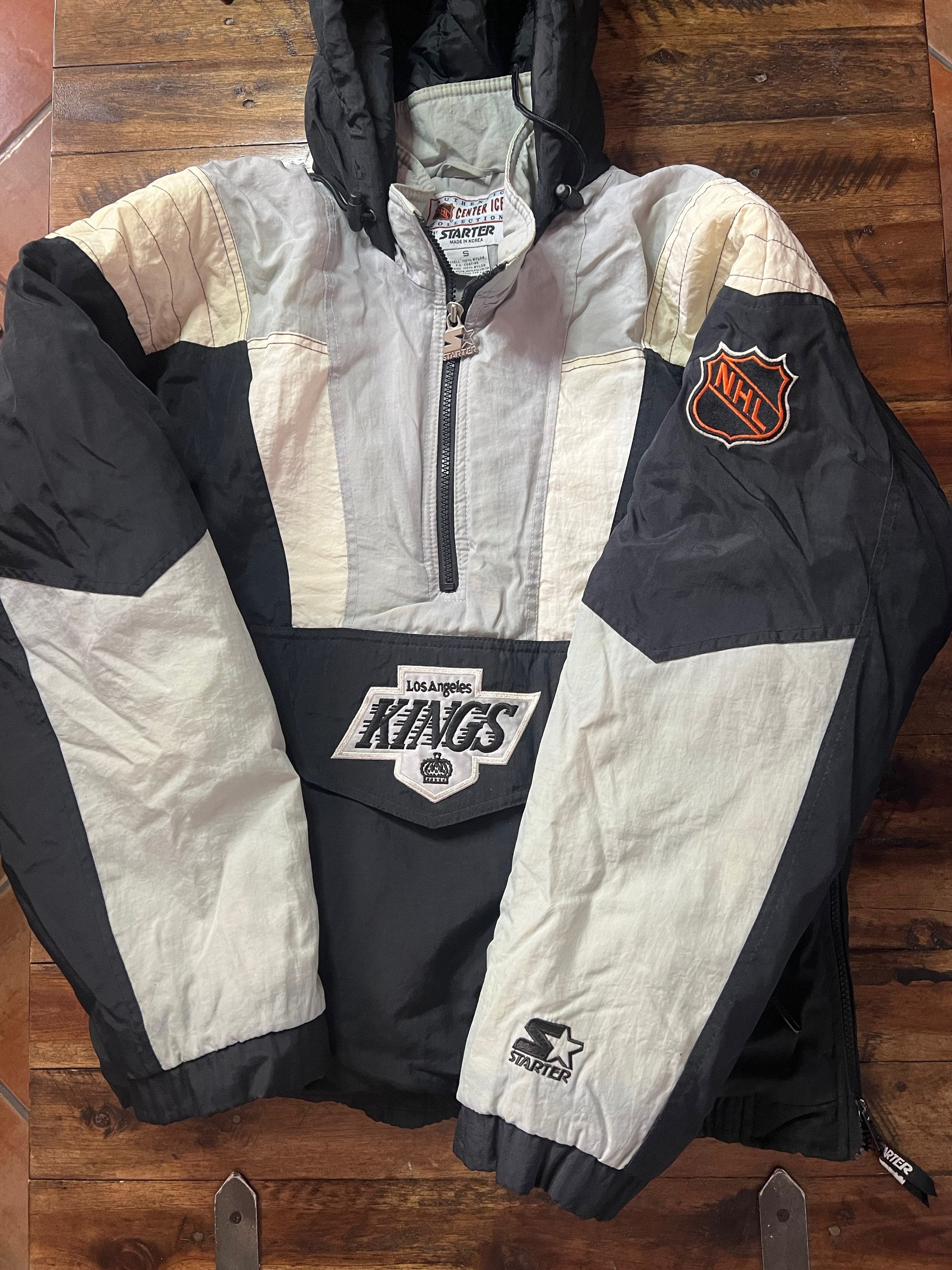 Starter Los Angeles kings parka jacket vintage vintage for Sale in