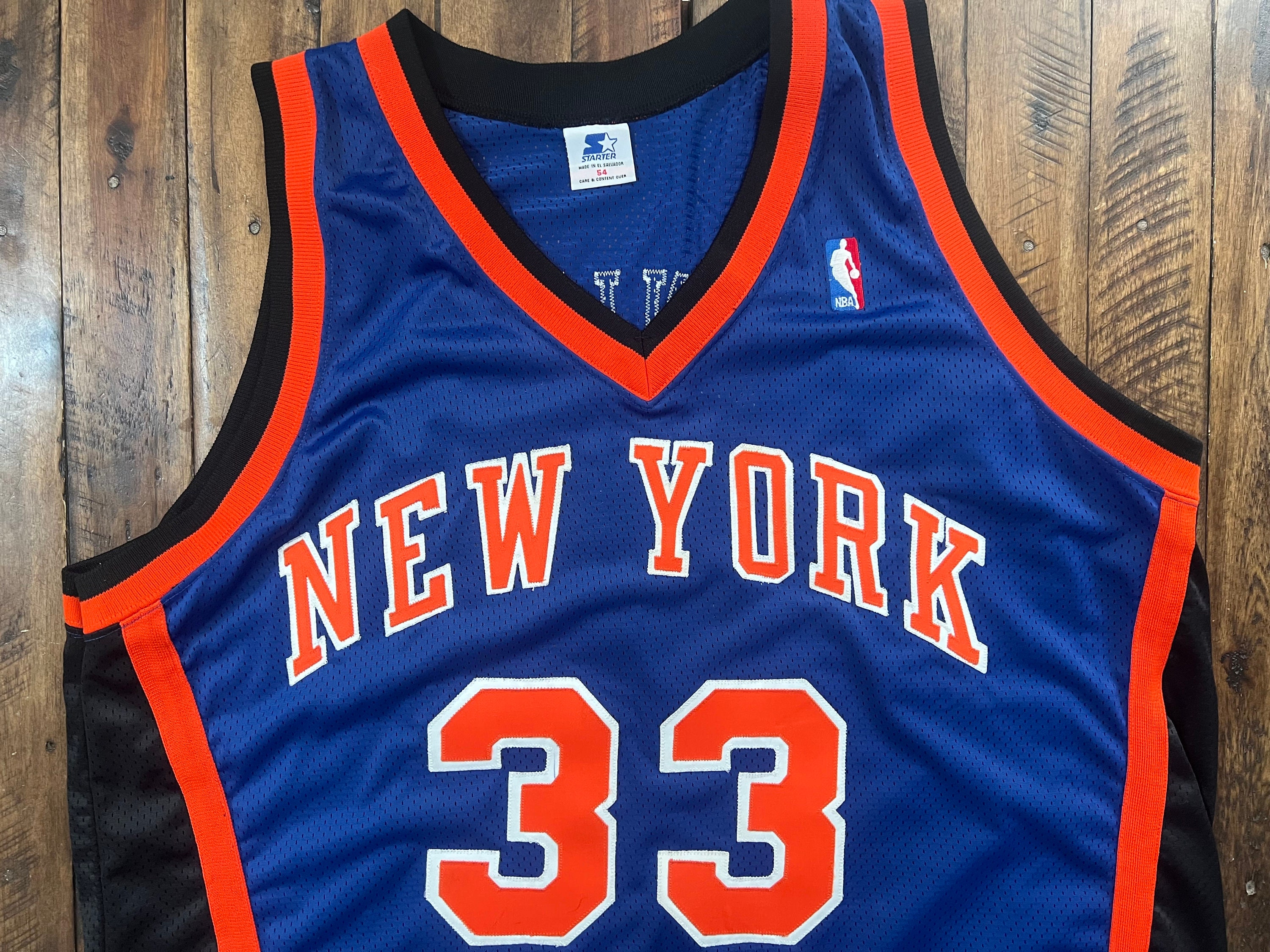 Mitchell & Ness New York Knicks #33 Patrick Ewing Swingman Jersey white