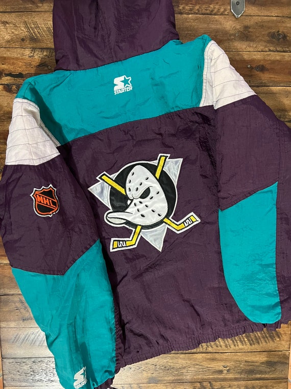 Vintage 90s Anaheim Mighty Ducks Starter Jacket - Etsy