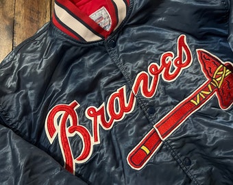 Vintage 80s Atlanta Braves Starter Jacket 
