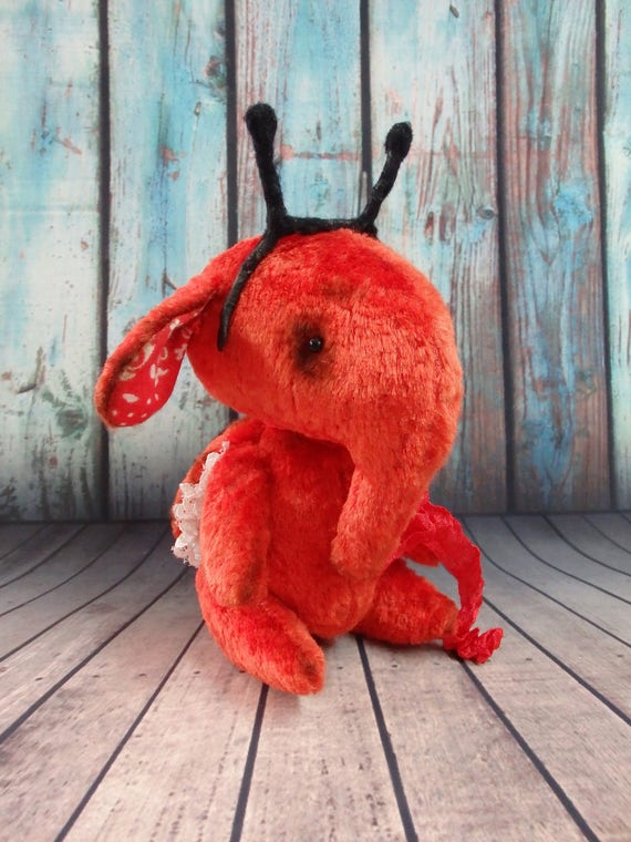 Collection elephant Plush Animals Red Elephant Soft Toy Gift Etsy