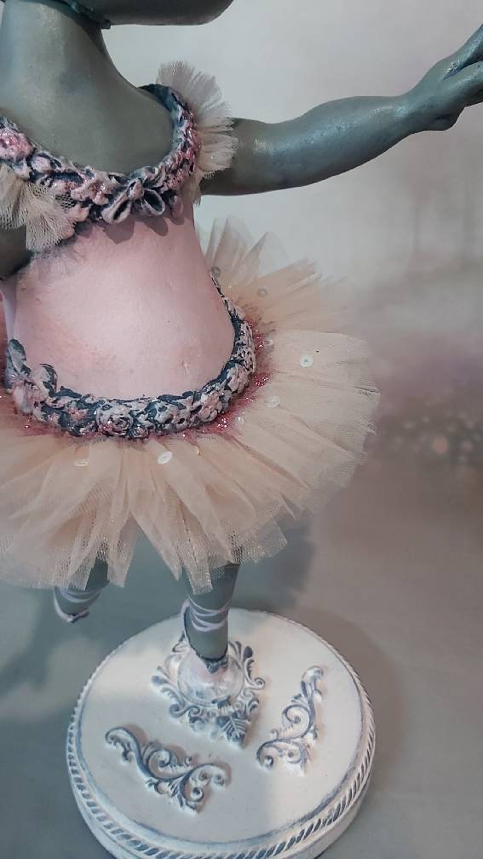 Doll Hippo Ballerina Collectible Doll Figurine Hippo in Pink Etsy Ireland