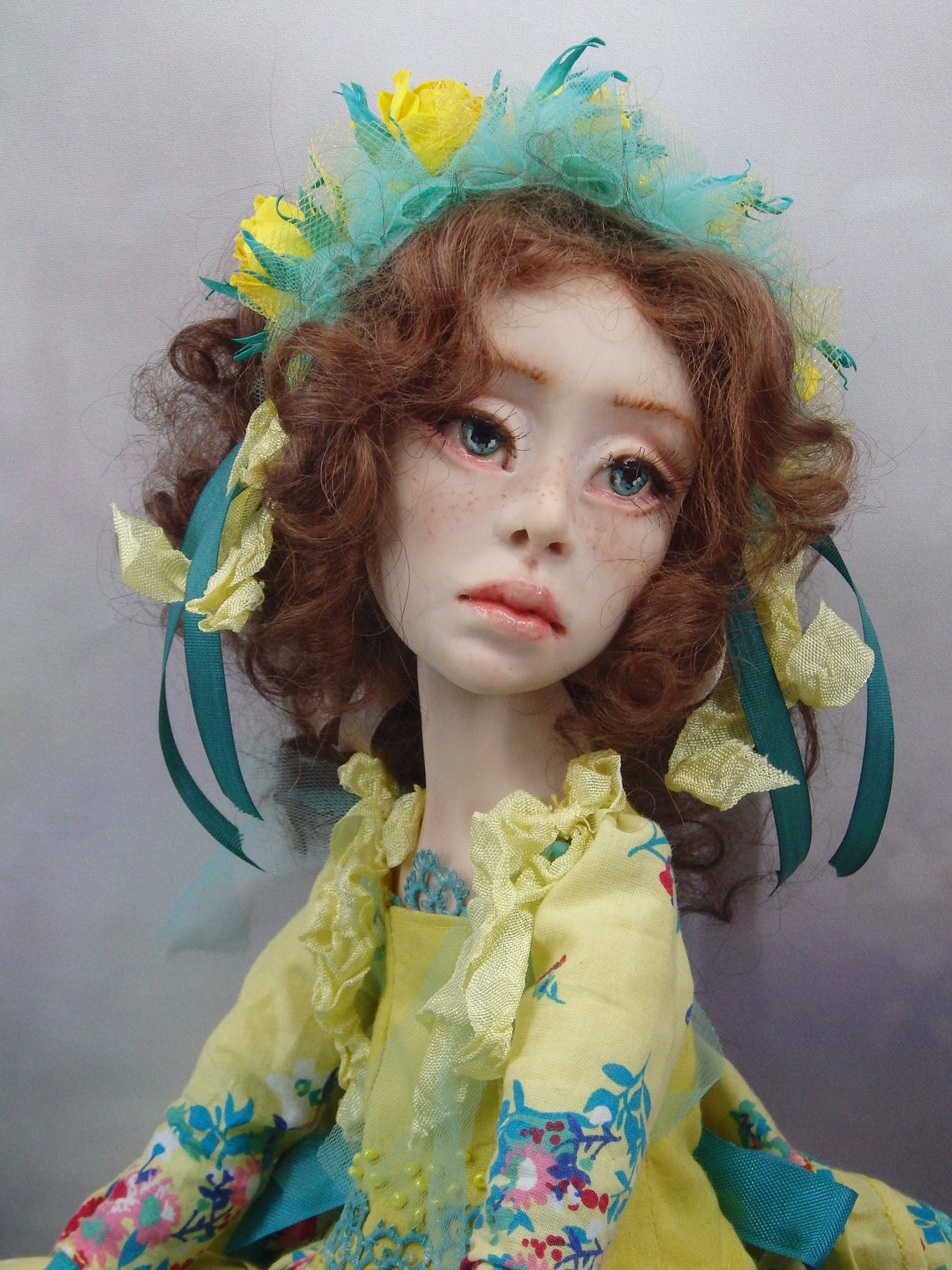 Handmade Dolls Ooak Art Doll Beautiful Interior Doll Boudoir Etsy