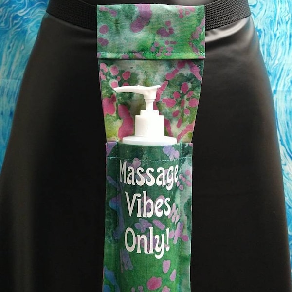 Massage Oil Holster Etsy
