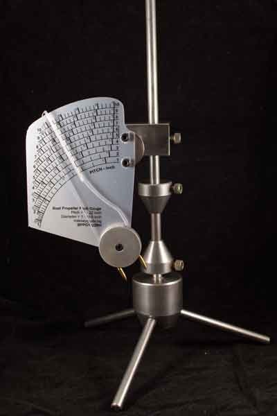 Boat Prop Pitch Gauge up to 10 1/4 In, Integrated Bearing in Arrow, Two ...