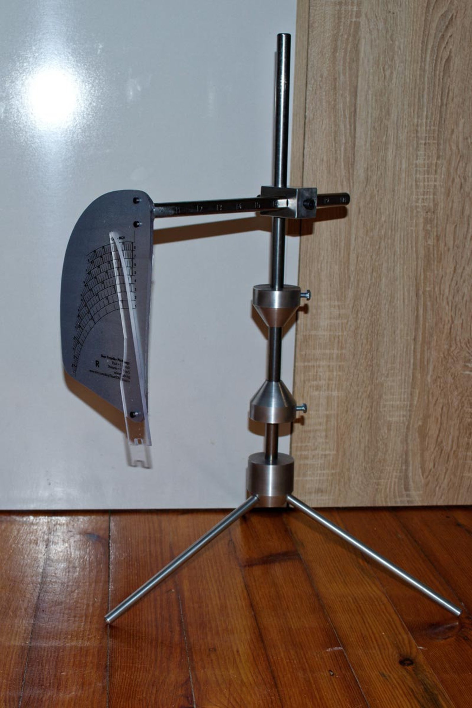 Boat Prop Pitch Gauge up to 15in Diameter and 24in Pitch, Marine Propeller Pitch Gauge