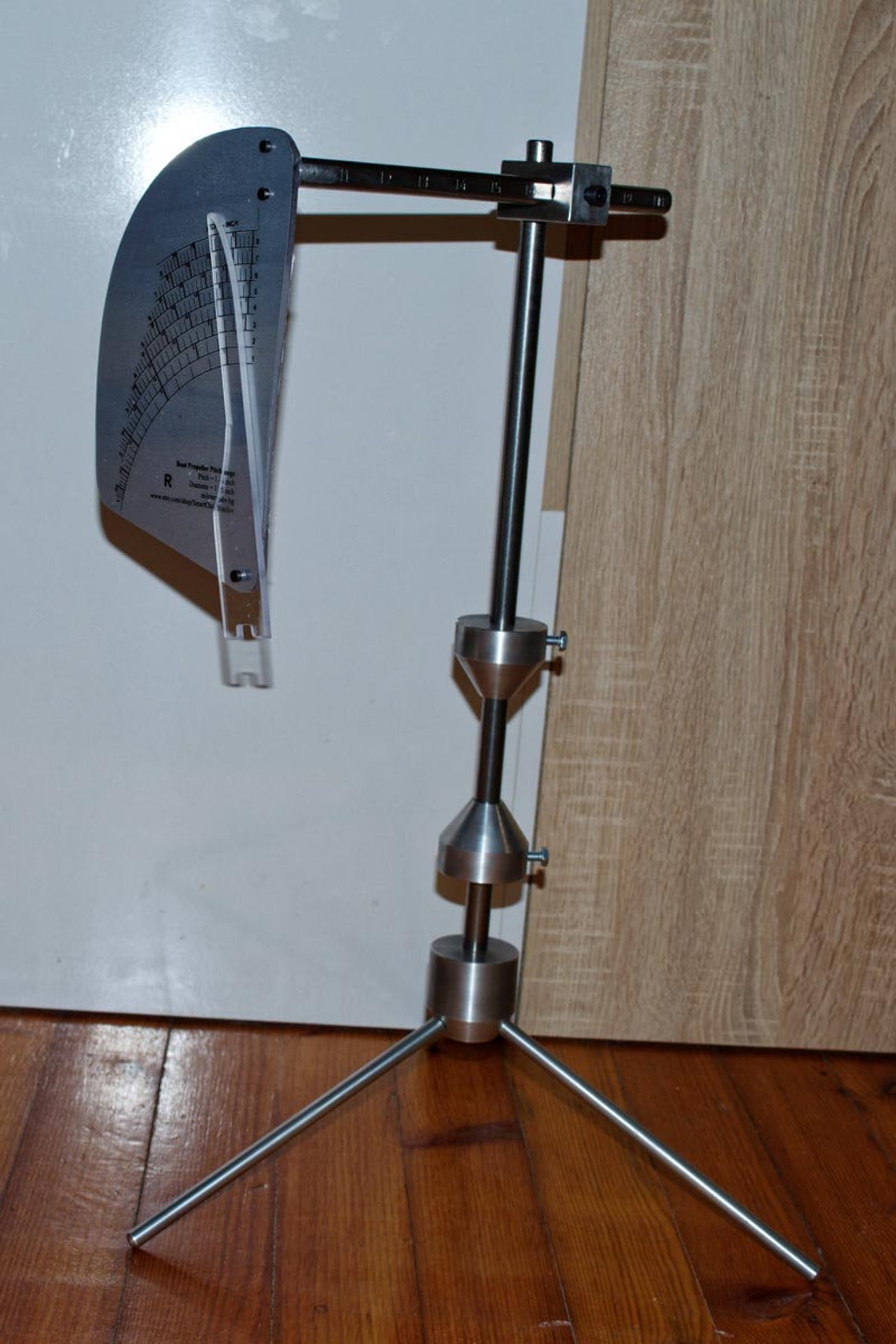 Boat Prop Pitch Gauge up to 15in Diameter and 24in Pitch, Marine Propeller Pitch Gauge