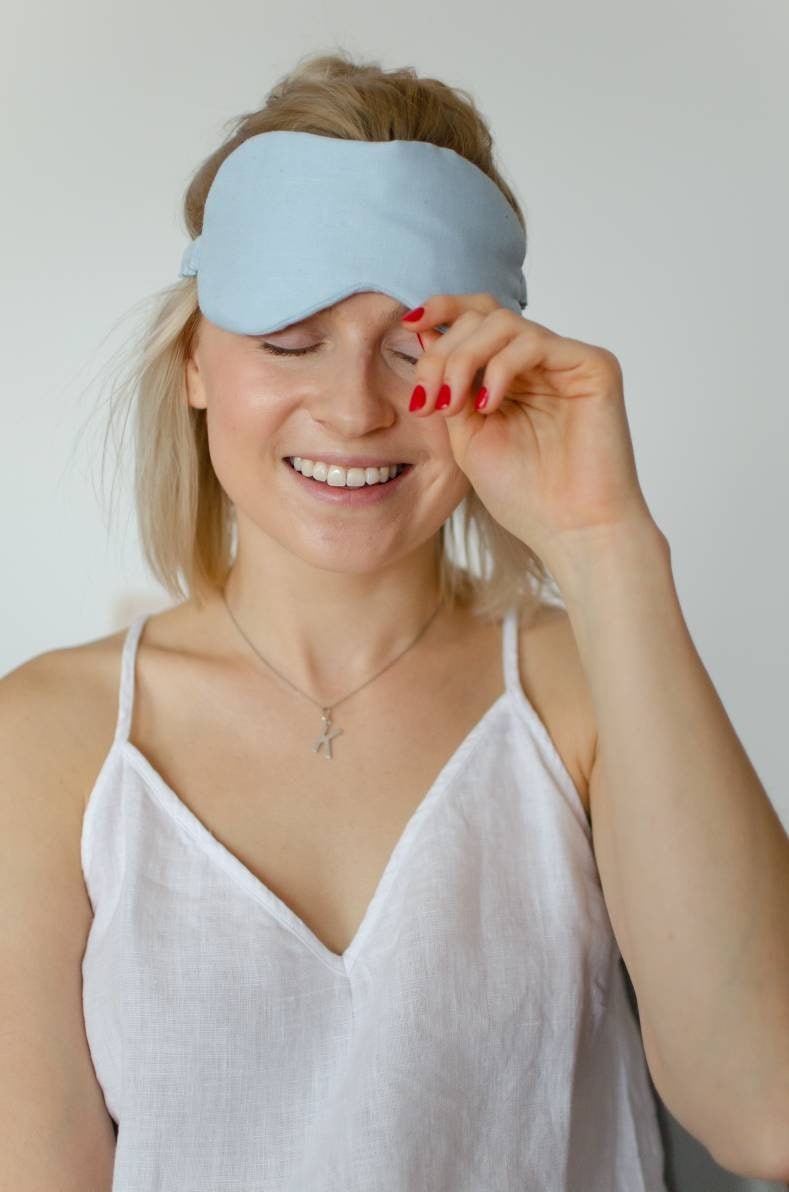 Sleeping Eye Mask Blindfold Sleep Mask for Women Custom Etsy