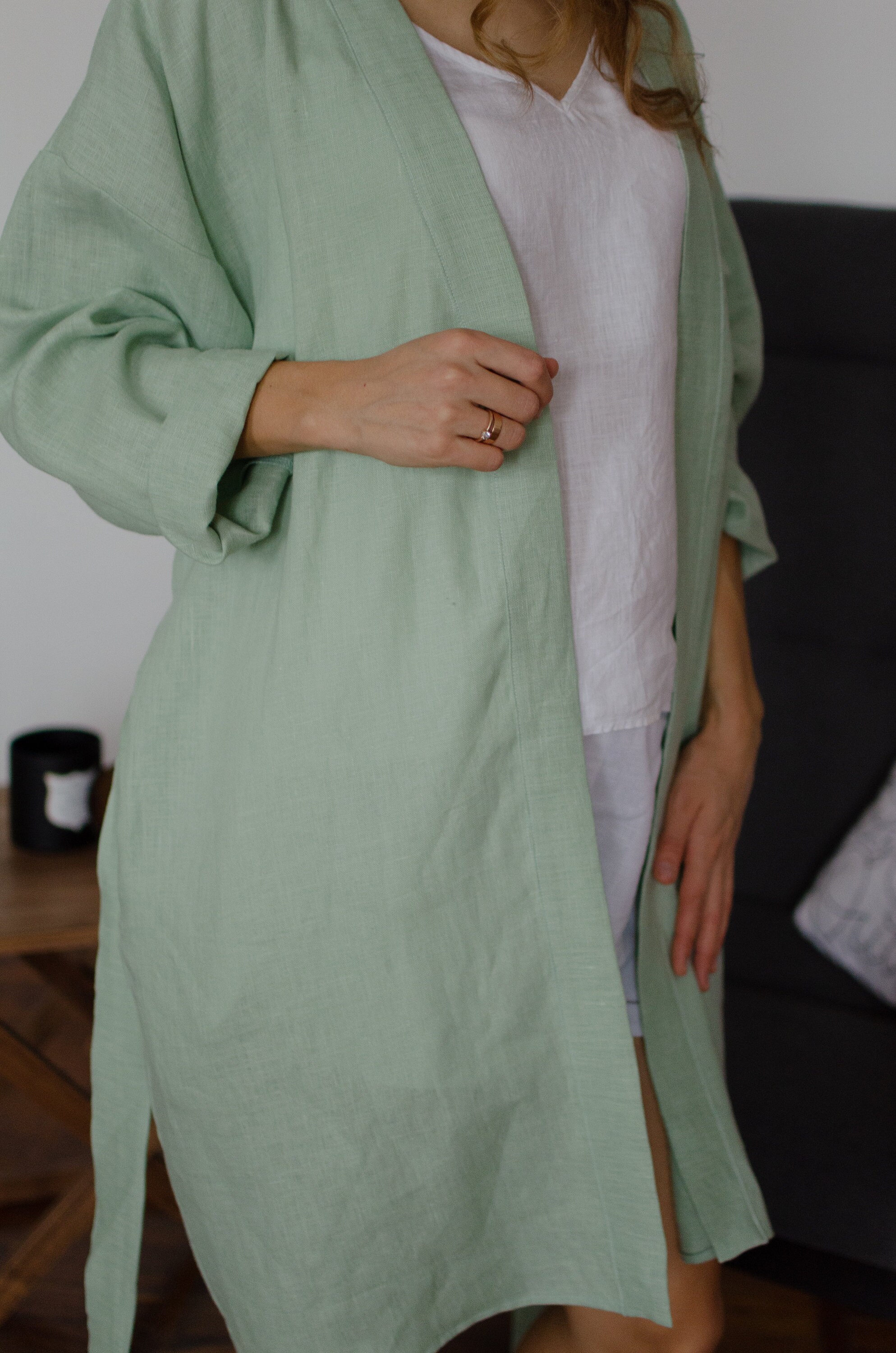 delivery gown and robe