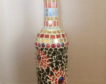 Mosaic Wine Bottle