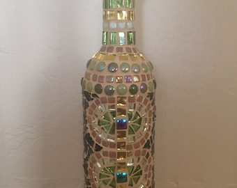 Mosaic Wine Bottle