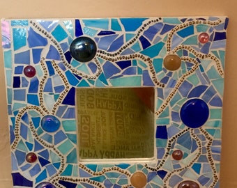 Mosaic Square Mirror