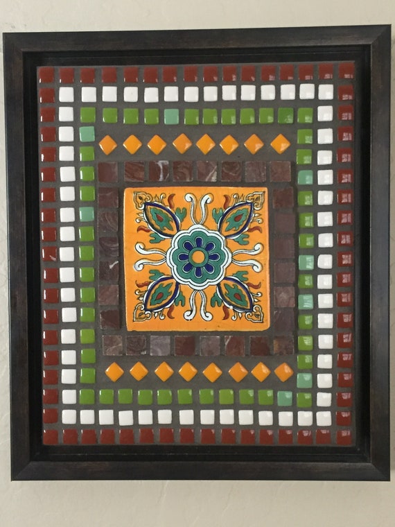 Mosaic Wall Hanging Etsy