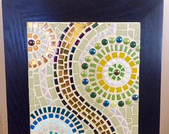 Contemporary Design Mosaic Wall Hanging