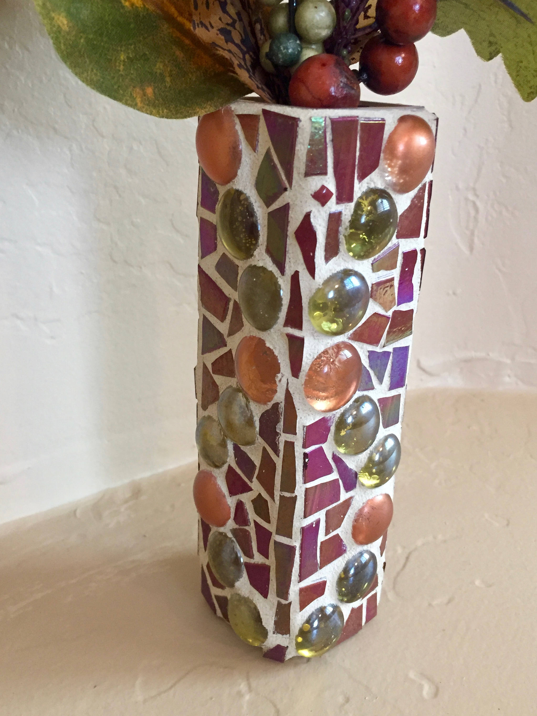 Mosaic Vase - Etsy