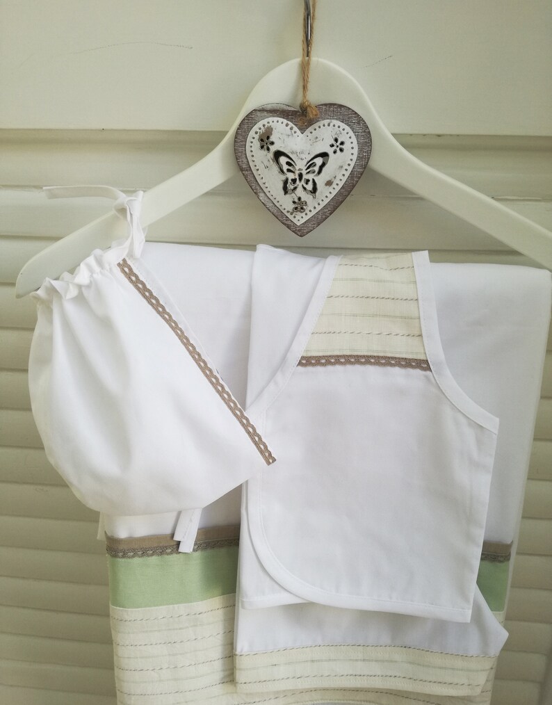 Baptism/christening Undergarment Set/ladopana/chrisoms/towel Etsy
