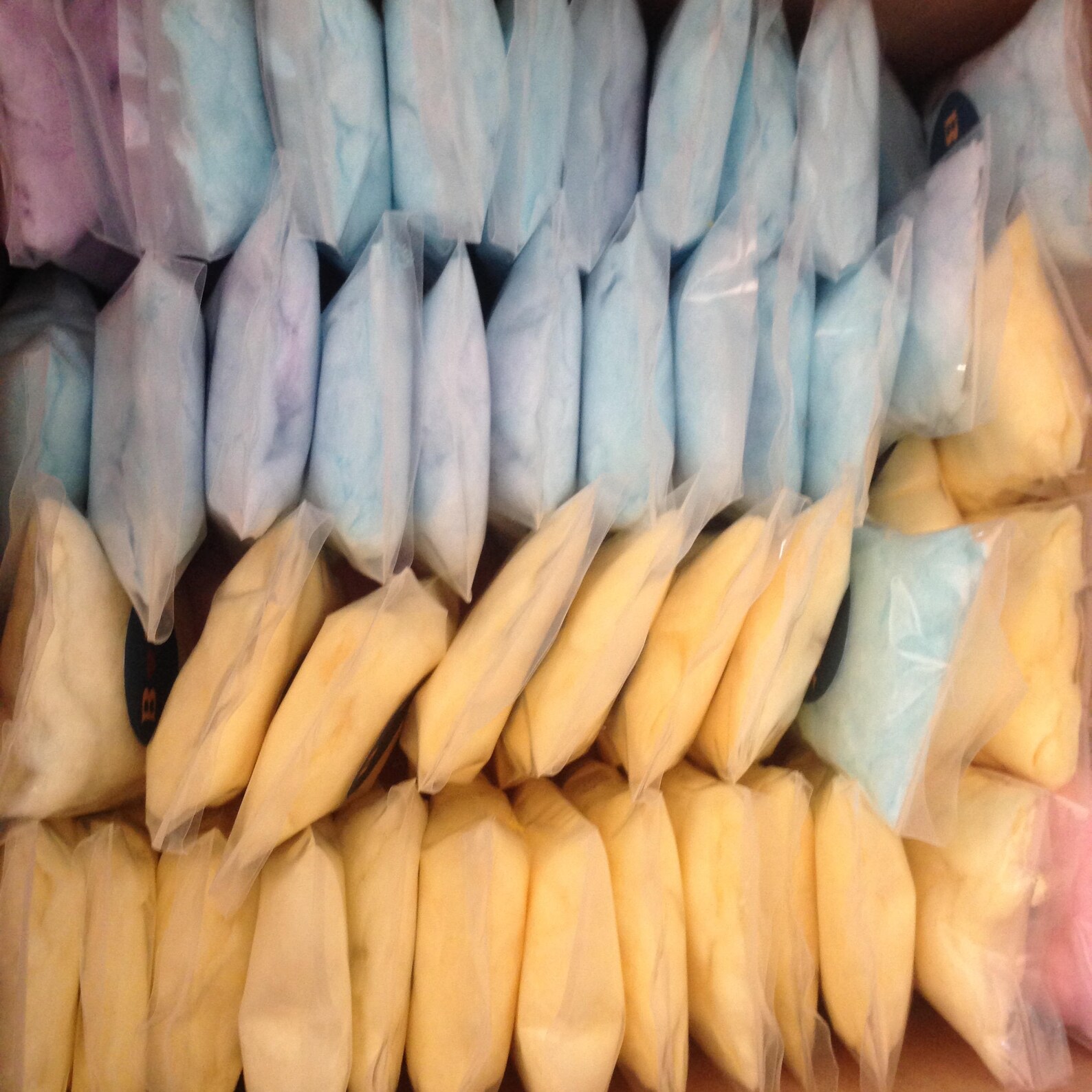 Cotton Candy Favors 20 Cotton Candy Bags Goodie Bags Etsy