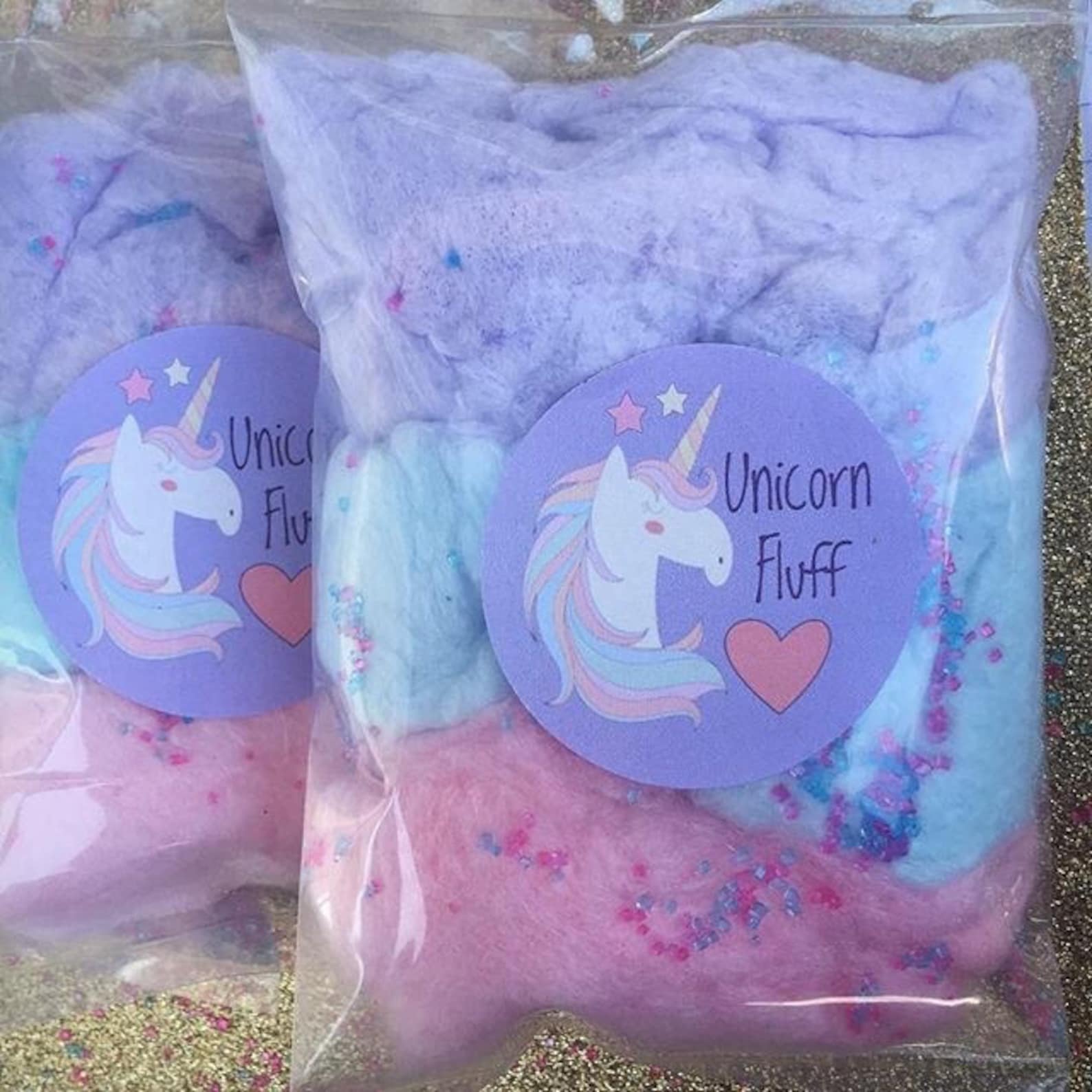 Unicorn Cotton Candy 30 Cotton Candy Party Favors Unicorn Etsy
