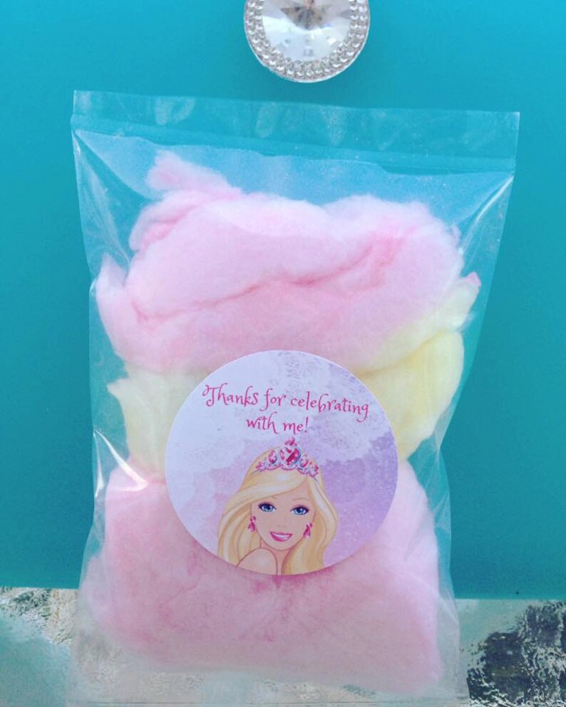 mini cotton candy bags