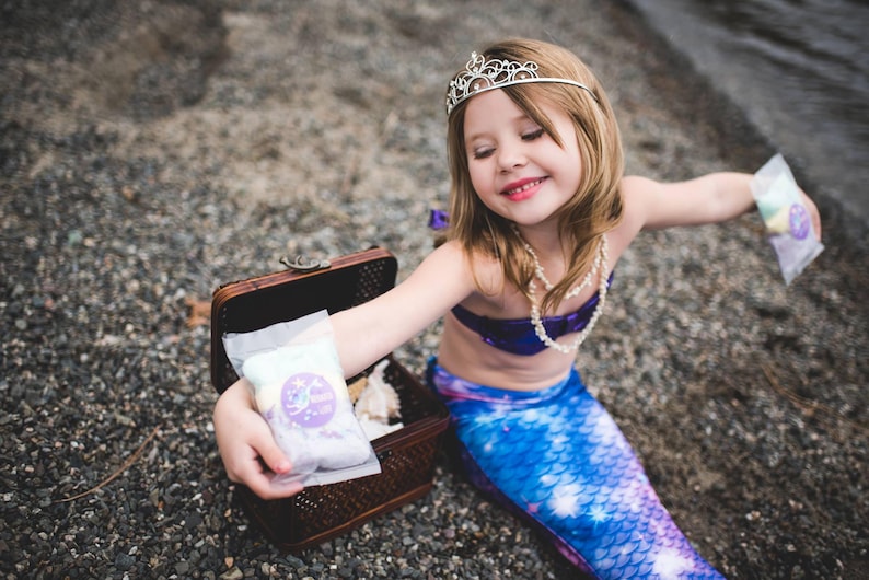 Mermaid Cotton Candy 30 Cotton Candy Party Favors Mermaid Etsy