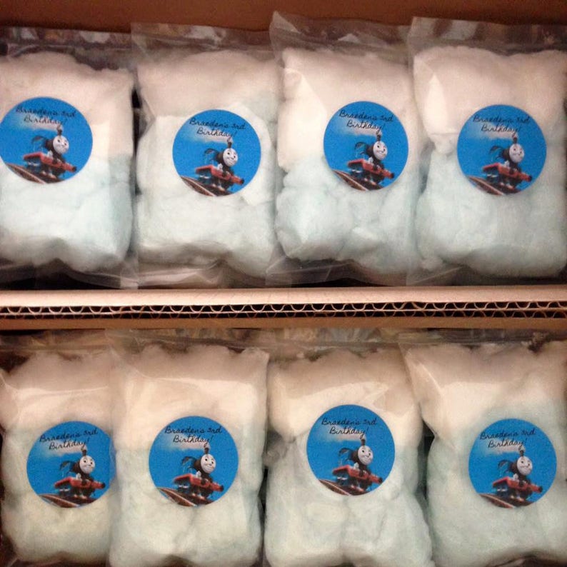 Mini Cotton Candy Favours 30 Small Cotton Candy Bags Mini Etsy