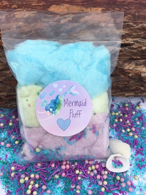 cotton candy baby shower favors